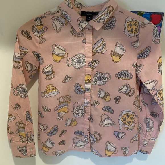 Victoria Beckham for Target teacup button down shirt - Picture 1 of 8